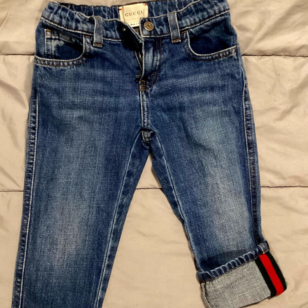 Authentic Toddler Gucci Denim Jeans 24 Months
